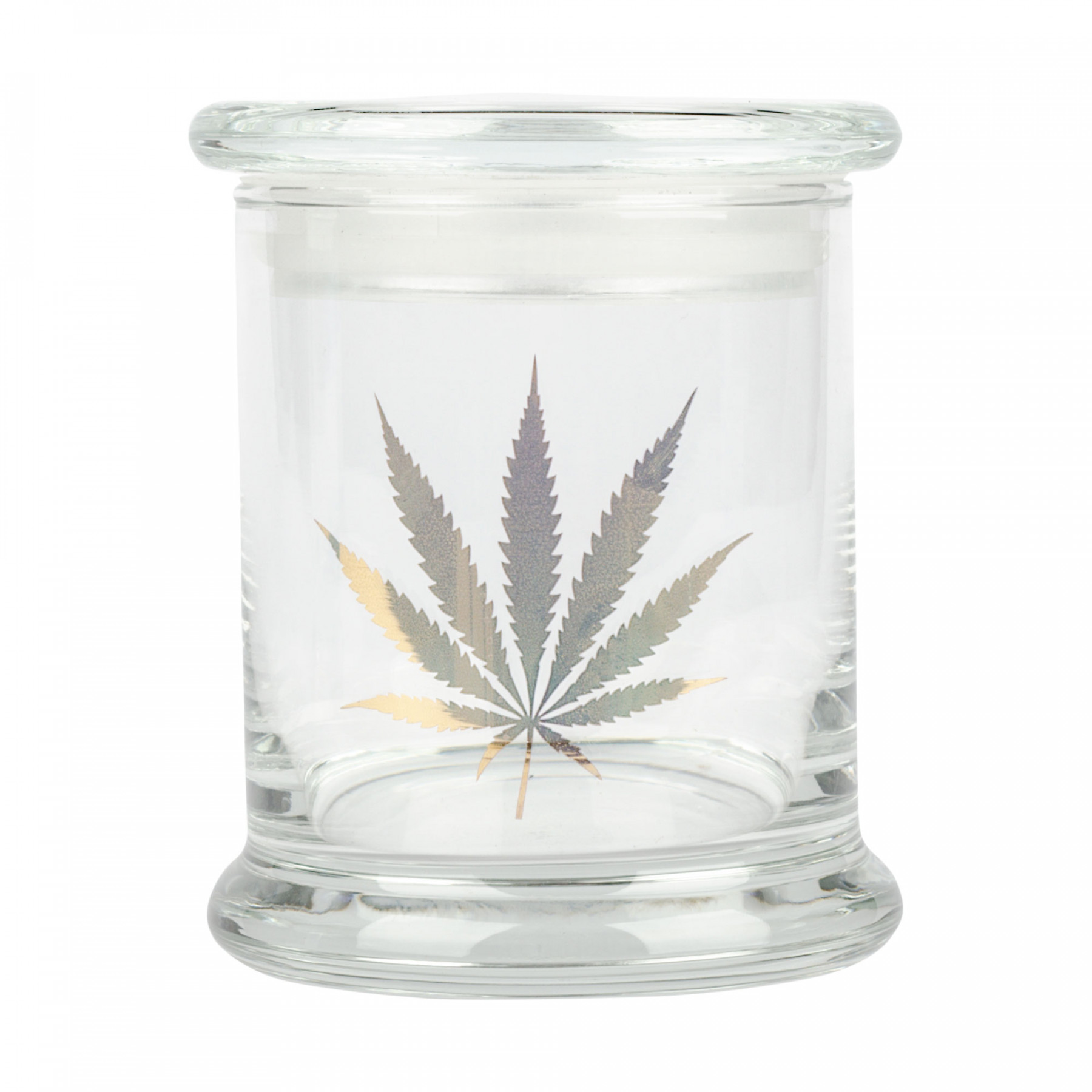 West Coast Gifts - 24k Gold Hemp Leaf Jar