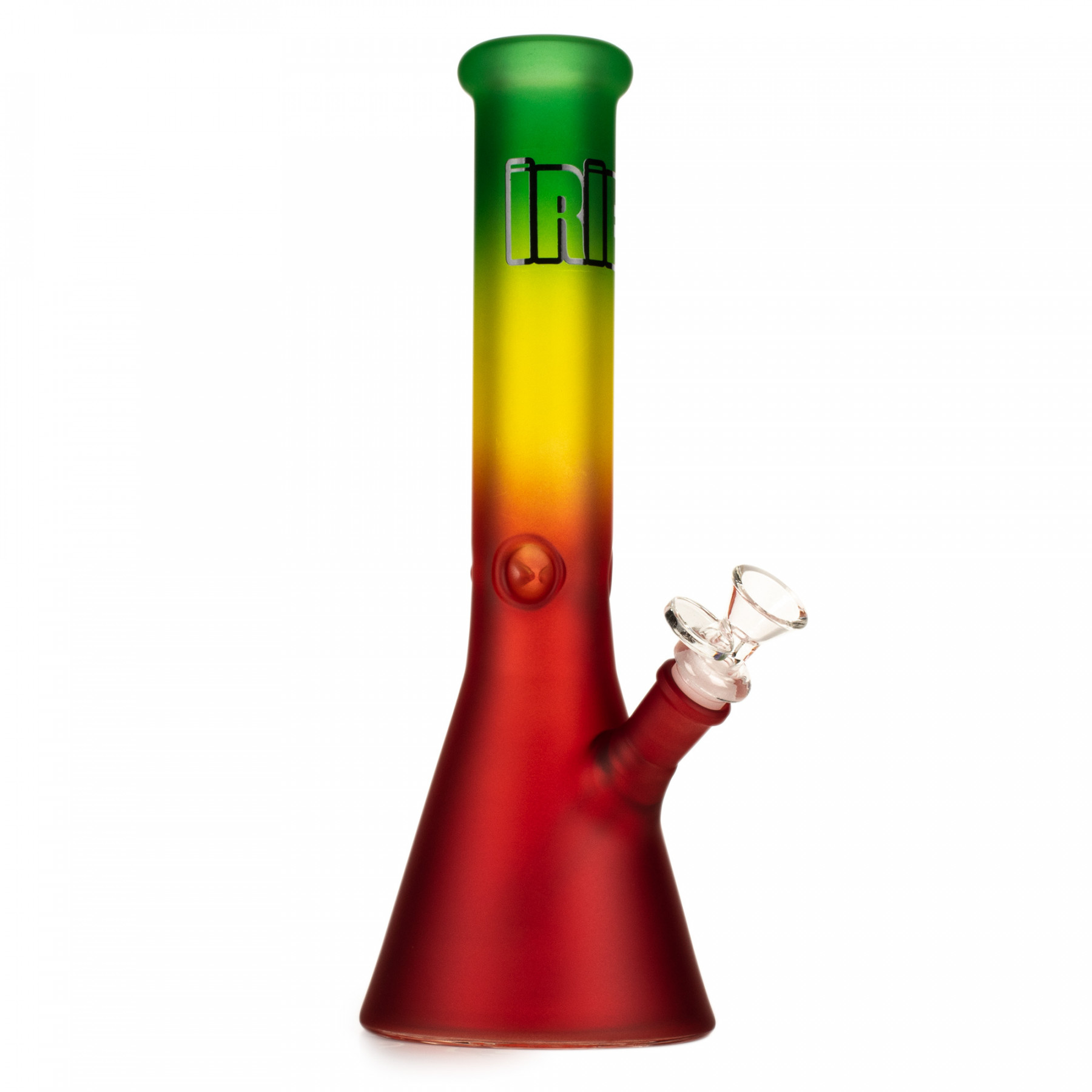 12" Frosted Beaker Base Water Pipe