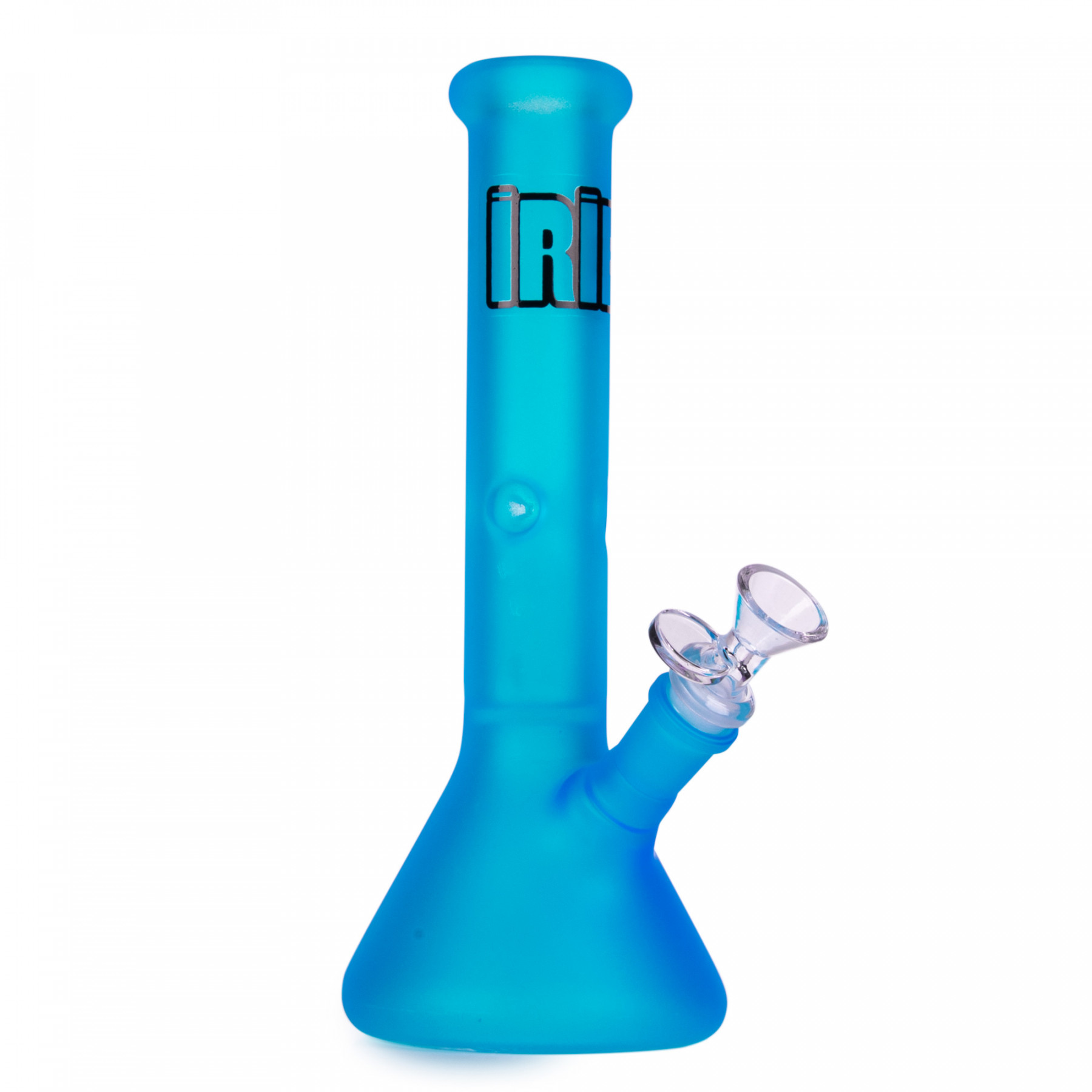 10" Frosted Beaker Base Water Pipe W/Dome Perc