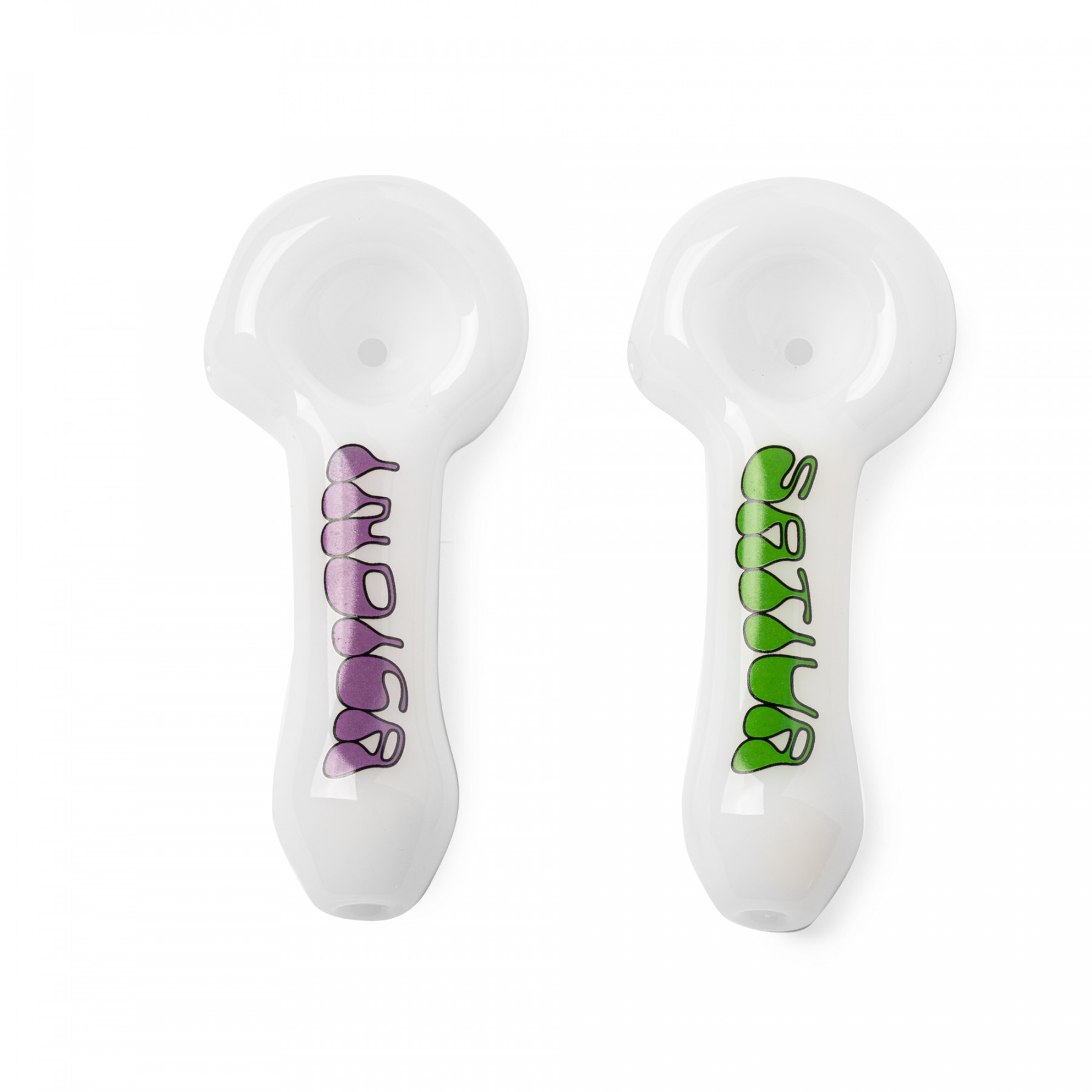 3.75" Indica & Sativa Hand Pipe Set (Pack of 2)