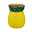 Ceramic Pineapple Jar