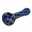 4.5" Frosted Crosshatch Spoon Hand Pipe