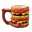 Cheeseburger Mug Pipe